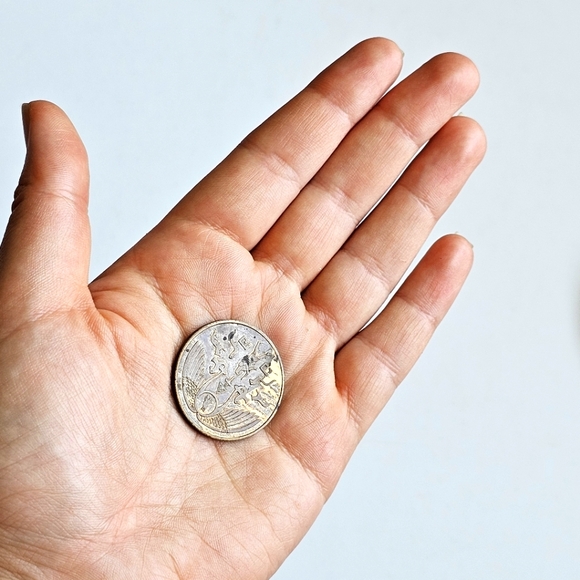 Vintage Good Fortune Lucky Coin Token • Horseshoe Clover Owl Egypt Design - Picture 2 of 6